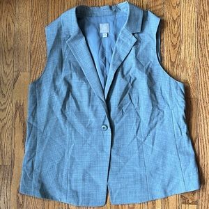 J. Jill Gray Wool Vest